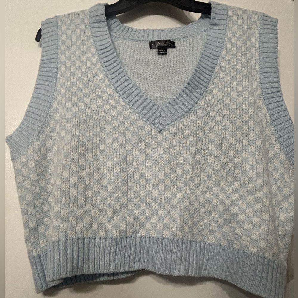 J for Justify Sky Blue Knitwear
